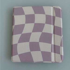 Lilac/Pink Checkered Kobo Libra 2 Case
